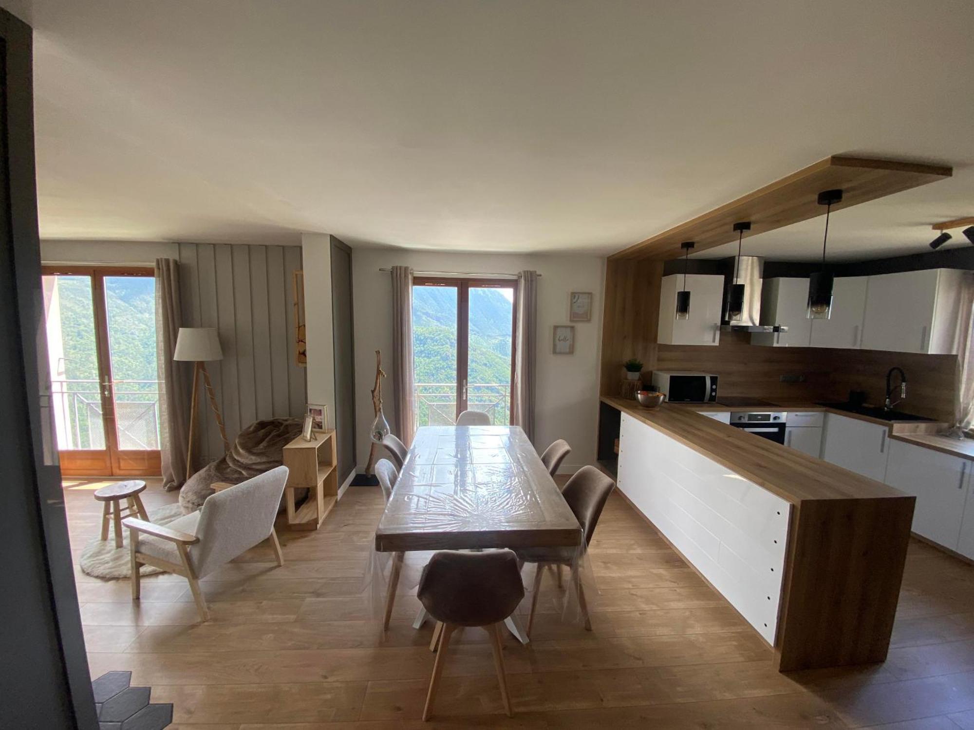 Grande Maison Vue Montagne Au Calme Rimplas Esterno foto